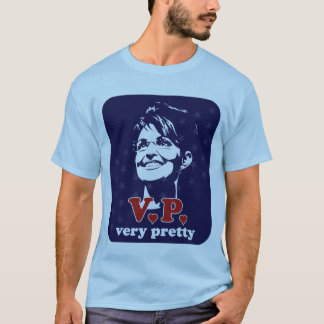 Camiseta Sarah Palin V.P. muito bonito