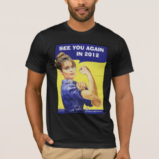 Camiseta Sarah Palin - veja-o outra vez em 2012