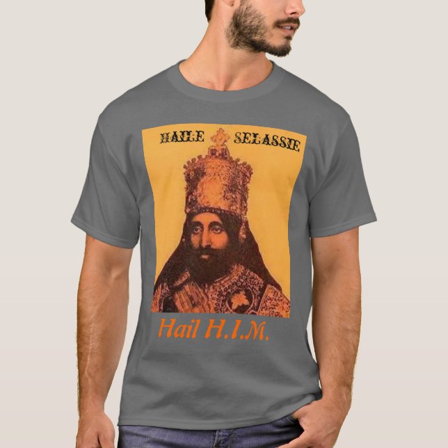 Camiseta Saraiva H.I.M. de Selassie (Frente)