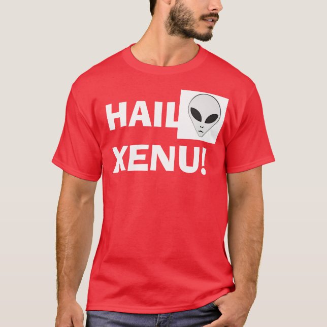 Camiseta Saraiva Xenu! (Frente)