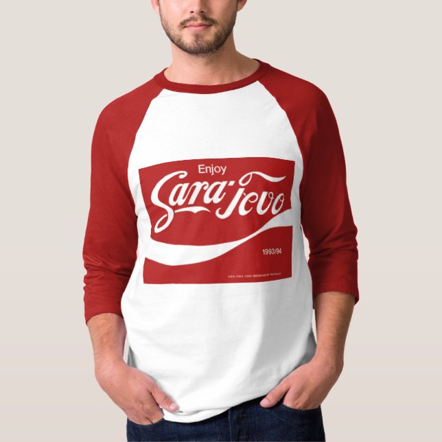 Camiseta Sarajevo, Bosna mim Hercegovina…. (Frente)