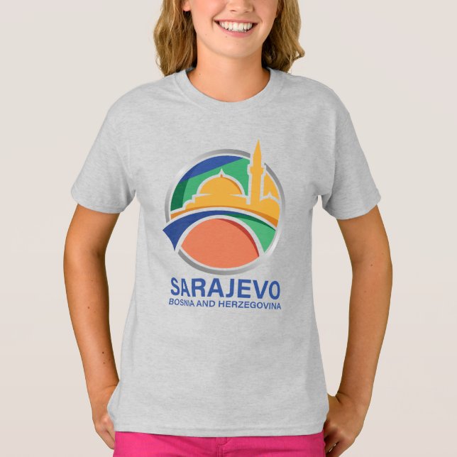 Camiseta Sarajevo Bosnia and Herzegovina (Frente)