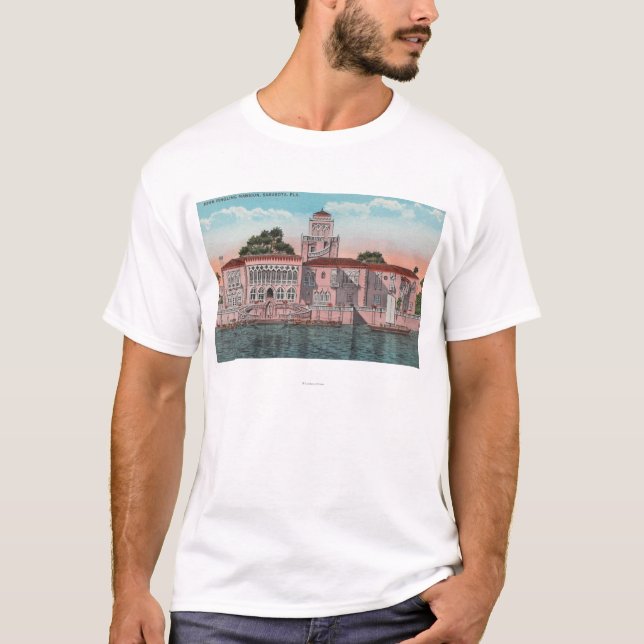 Camiseta Sarasota, Florida - opinião John Ringling (Frente)