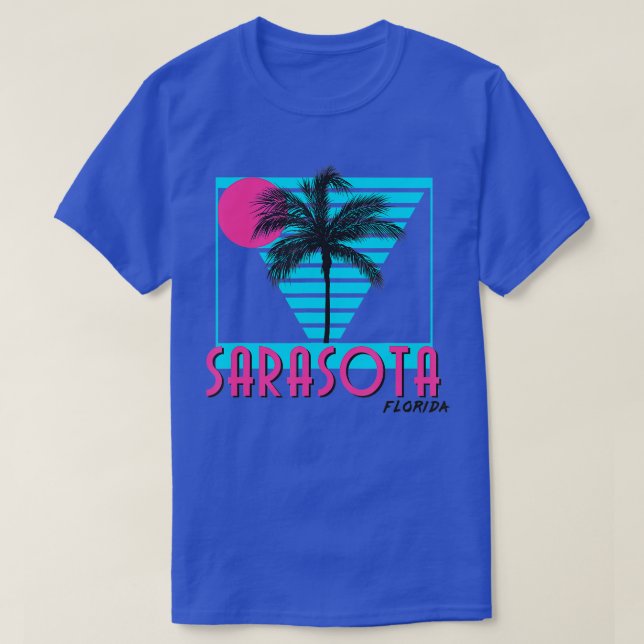 Camiseta Sarasota Florida Retro Legal (Frente do Design)