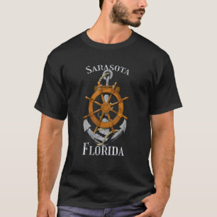 Camiseta Sarasota Flórida Vacinação - Âncora Náutica Helm S