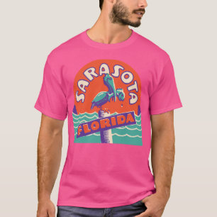Camiseta Sarasota Florida Viagens vintage Decal