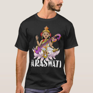 Camiseta Saraswati Deusa Hindu do Festival Wisdom Diwali