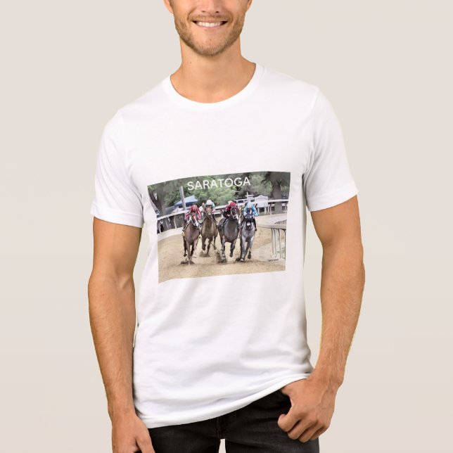 Camiseta SARATOGA - FINAL TURN (Frente)