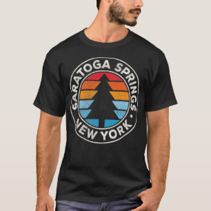 Camiseta Saratoga Primaveras Nova York NY Vintage Retro