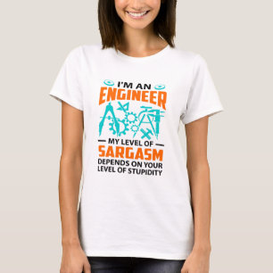 Camiseta Sarcasm de Engenharia
