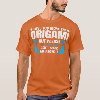 Camiseta Sarcasm Origami Sculpture Origami Master Origami 1