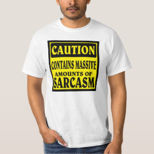 CAMISETA SARCASMO