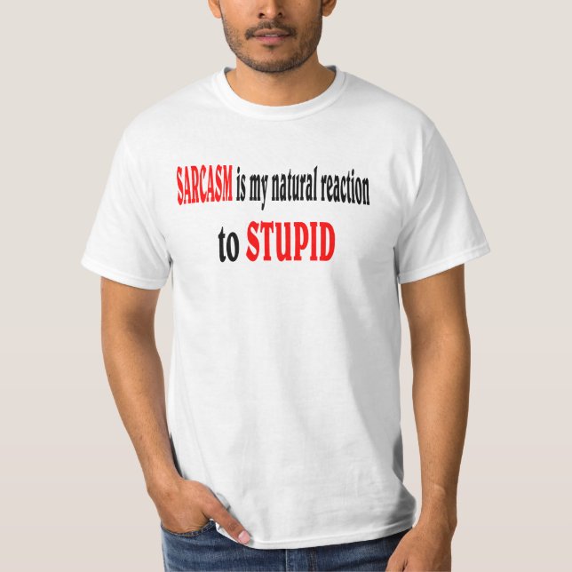Camiseta Sarcasmo (Frente)