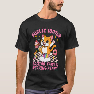 Camiseta Sarcasmo Humor Gato Fartando Tooter Explodindo F