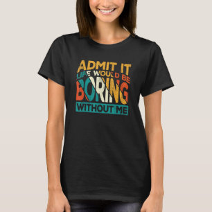 Camiseta Sarcasmo para Amantes de Piadas Ruins