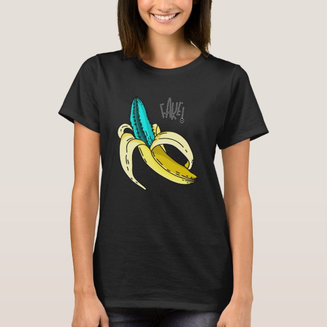 Camiseta Sarcastic Banana Outfit Illustration Graphic Desig (Frente)