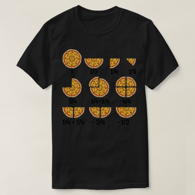 Camiseta Sarcastic Mathematician Pizza Queijo Rápido Math F (Frente do Design)