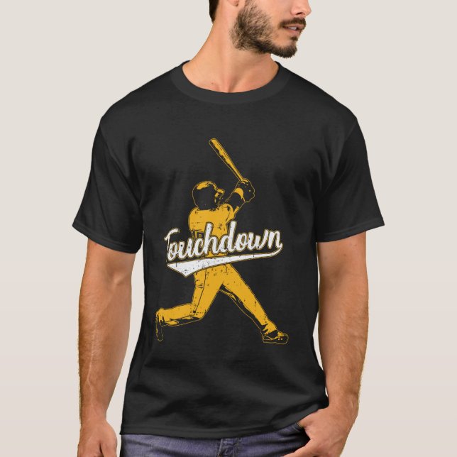 Camiseta Sarcastic Touchdown Baseball Football Sports (Frente)