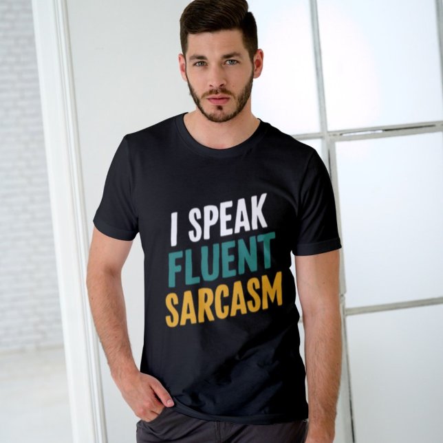 Camiseta Sarcástica Engraçada (Criador carregado)