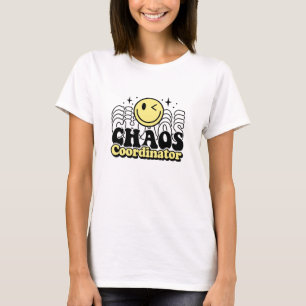 Camiseta sarcástica engraçada do Coordenador do Ca