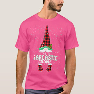 Camiseta Sarcástico Gnomo Buffalo Xadrez Correspondente Nat