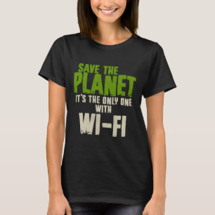 Camiseta Sarcástico Humoroso Salve O Planeta Uso Do Viciado