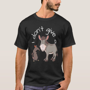 Camiseta Sarcástico I Donu2019t Dê Um Bumbum Rat Mule