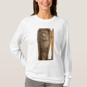 Camiseta Sarcófago e corpo mummified de Psametik mim (664-