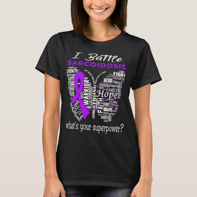 Camiseta Sarcoidosis Awareness Month Ribbon Gifts (Frente)
