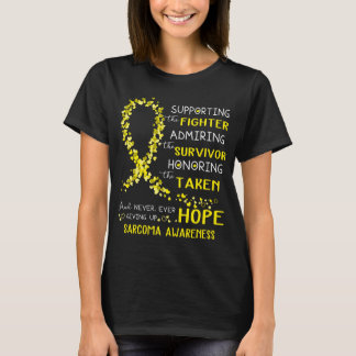 Camiseta Sarcoma Warrior Apoiando a Luta