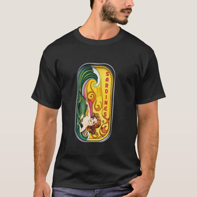 Camiseta Sardine Lover, Tinned Fish Lover (Frente)
