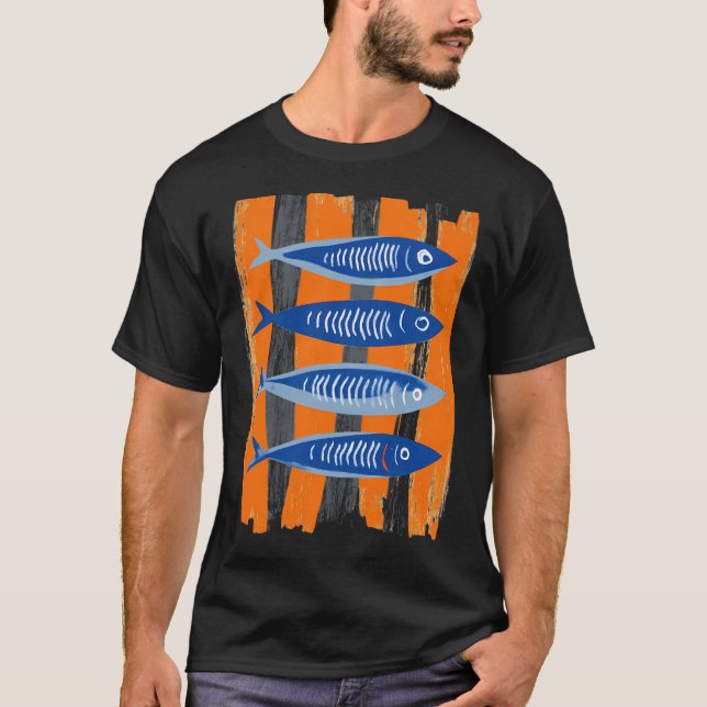 Camiseta Sardinhas (Frente)