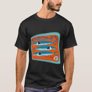 Camiseta Sardinhas Retrô