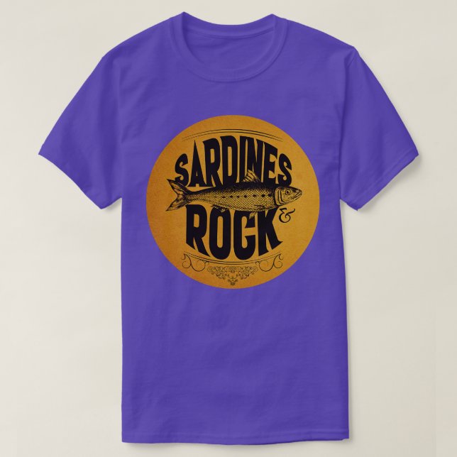 Camiseta Sardinhas Rock (Frente do Design)
