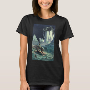 Camiseta Sargasso Sea Grim Reaper e Naufrágio do Titanic
