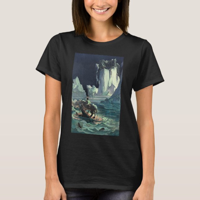 Camiseta Sargasso Sea Grim Reaper e Naufrágio do Titanic (Frente)