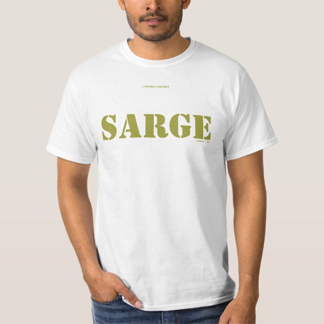 CAMISETA SARGE (Frente)
