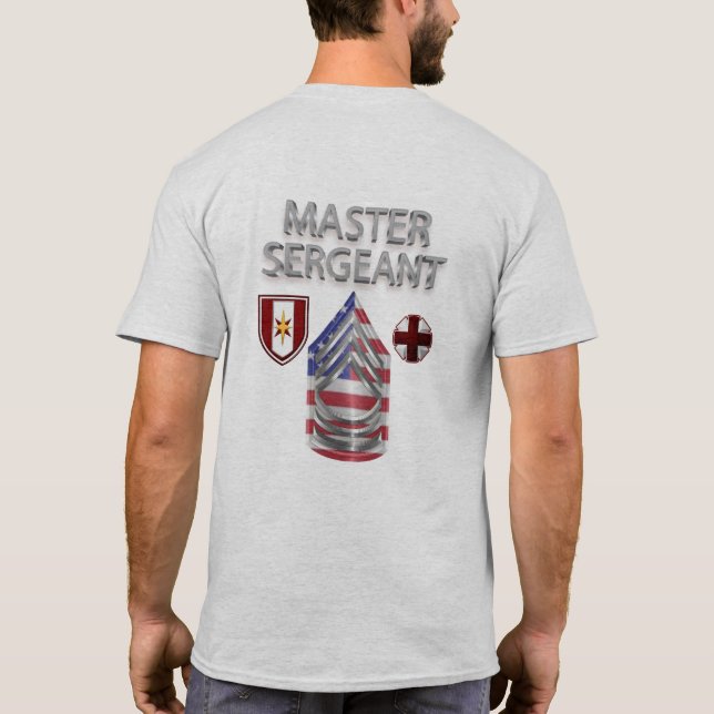 Camiseta Sargento-chefe da Brigada Médica 44 (Verso)