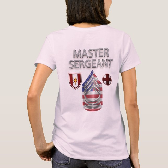 Camiseta Sargento-chefe da Brigada Médica 44 (Verso)