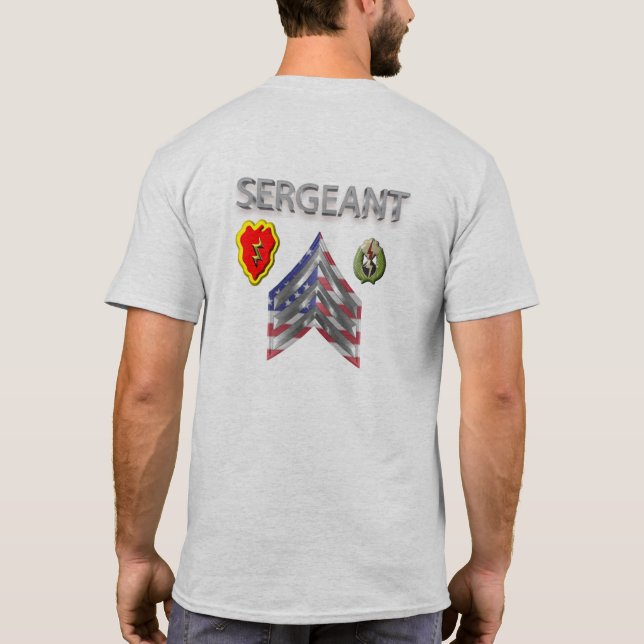 Camiseta Sargento da Divisão de Infantaria 25 (Verso)