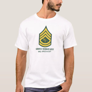 Camiseta Sargento da grade do exército