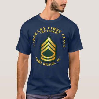 Camiseta Sargento de Primeira Classe S Fort Bragg NC