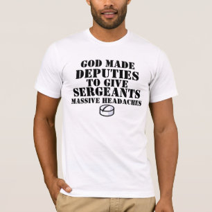 Camiseta Sargento Dor de cabeça