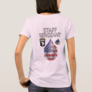 Camiseta Sargento-Funcionarios da Divisão de ruas