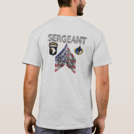Camiseta Sargento-Funcionarios da Divisão de Transporte Aér