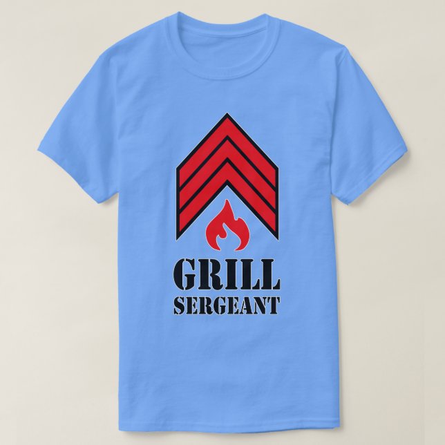 Camiseta Sargento Grill (Frente do Design)