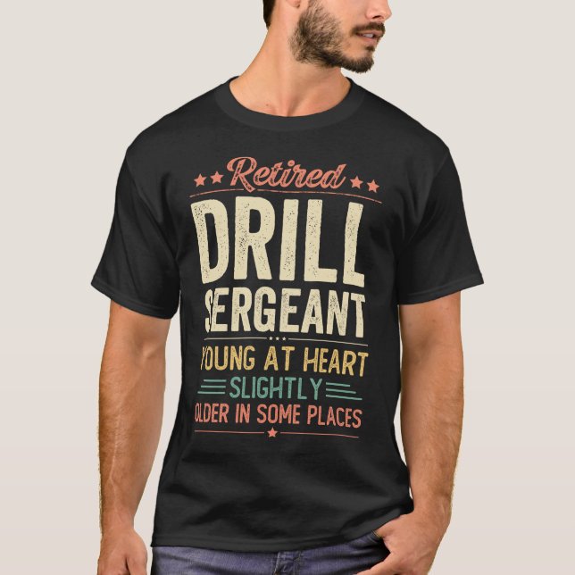 Camiseta Sargento Instrutor Aposentado (Frente)