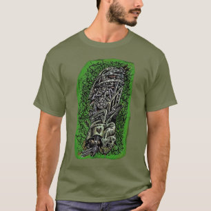 Camiseta Sargento Zombie, por Brian Benson