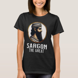 Camiseta Sargon, o Excelente da História Mesopotâmica de Ak