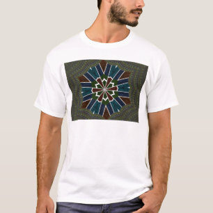 Camiseta Sari inspirou Design com detalhes de insinuação